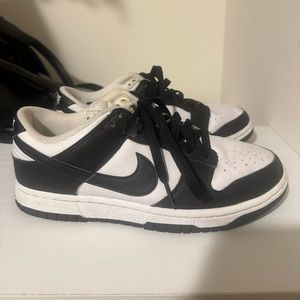 Nike Low Dunks Black and White